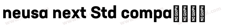 neusa next Std compa字体转换